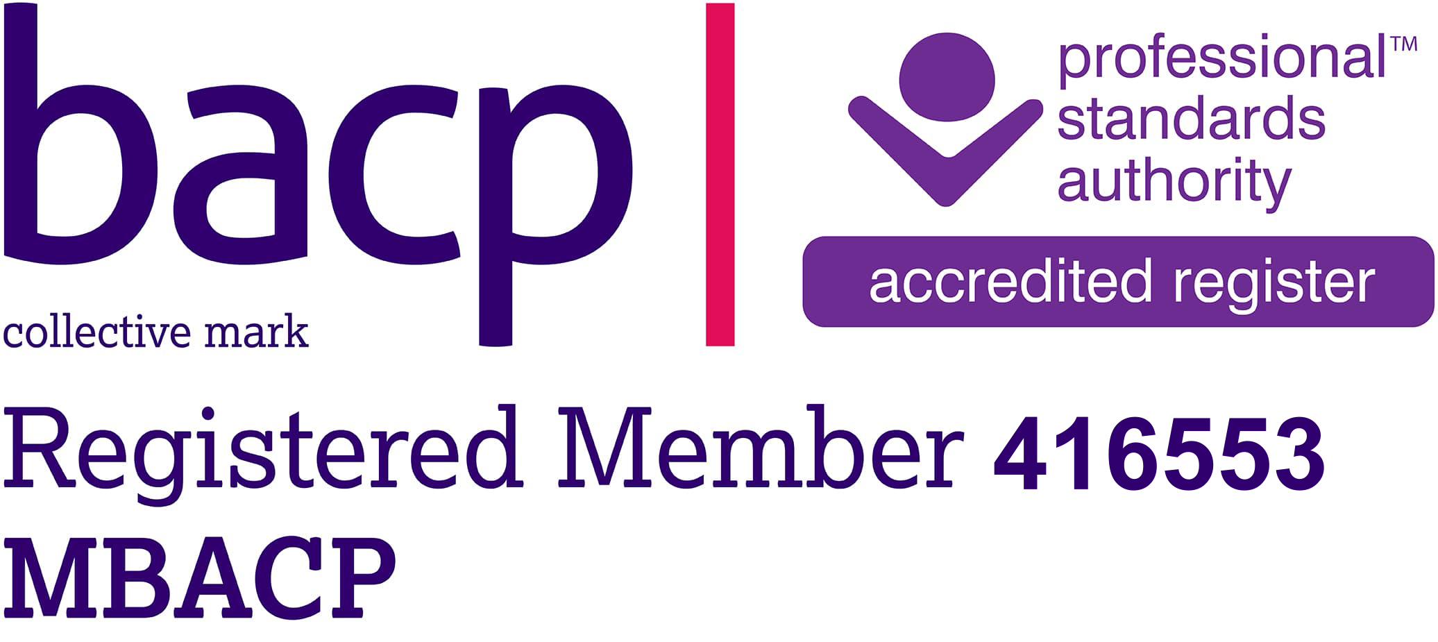 Yvonne Noone BACP Accreditations